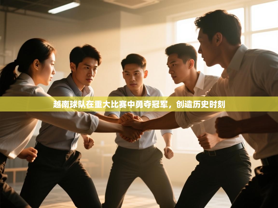 越南球队在重大比赛中勇夺冠军，创造历史时刻